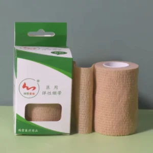 High Elastic Compression Bandage Roll First Aid Hospital Medical Self Adhesive Breathable Non Sticky Skin Adhesive CE Certified