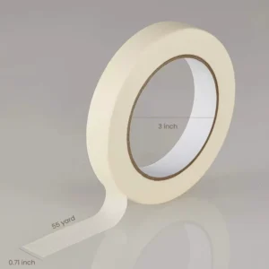 High Performance Strong White Rubber Heat Resistant Painters Masking Tape for Indoor Decoration Painting Home Use