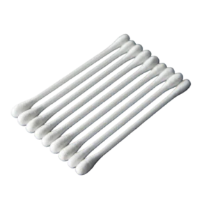 High Precision Disposable Cotton Swabs Pointed Tips for Industrial Parts and Laboratory Testing