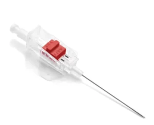 High Precision Disposable Sterile 20G 22G Arterial Cannula Needle with Flashback Chamber or Vet Hemodynamic Monitor