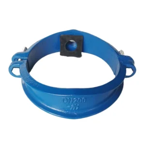 High Pressure PN16 Pipe Clamp Tapping Tee with Female Connection Epoxy Resin Coated