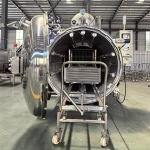 High Pressure Stainless Steel Food Sterilizer Retort Autoclave with High Productivity