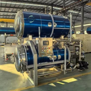 High Pressure Water Spray and Water Immersion Sterilizer Food Retort Autoclave