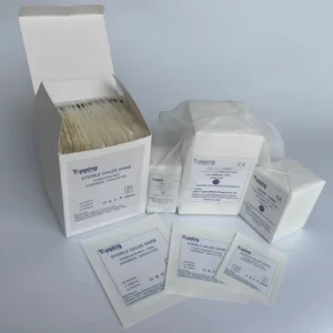 High Quality 100% Cotton Sterile Gauze Sponge X ray Wound Dressing CE Certified 5 Year Shelf Life for Medical Use