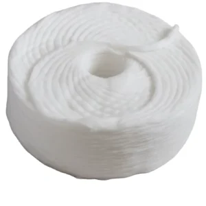 High Quality 100% Medical Cotton Sliver Raw Material Cotton Absorbent Wool Coil for Cotton Buds Swabs Balls