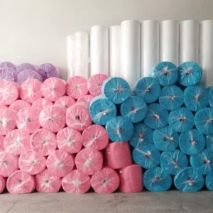 High Quality 100% Polyester Waterproof Lightweight Nonwoven Fabric for Hospital Uniforms and Medical Suits