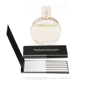 High Quality 100% Pure Cotton Absorbent Paper Perfume Test Strips Fragrance Blotter Perfume Tester Strip Card