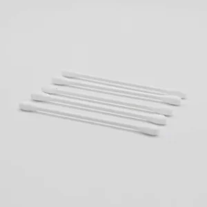 High Quality 150Pcs Double Head Cotton Swabs Flip Top Ear Care and Makeup Application Stick Material