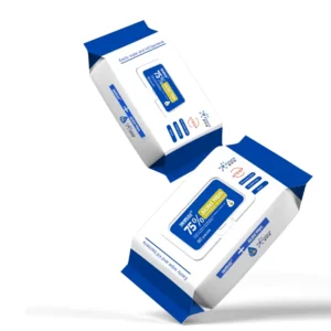 High Quality 75% Antibacterial Antiseptic Alcohol Wipes Bulk Pack Kill 99.99% Germs Non Woven Material