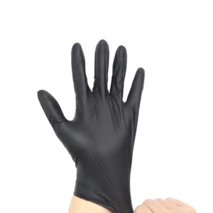 High Quality Black Nitrile Gloves Factory Latex Powder Free Food Gloves 4.5 5.0g 7.0g Disposal Nitrile Gloves