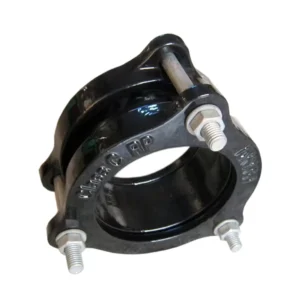 High Quality Cast Iron Pipe Fitting Repair Clamp Saddle Valve Parts with Customizable Flange Adaptor Water Supply OEM Support