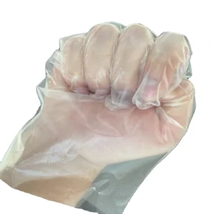 High Quality Cast Polyethylene (CPE) Gloves Non Latex Disposable Gloves for Healthcare Cleaning and Food Handling