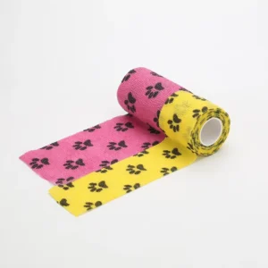 High Quality Colorful Non Woven Colored Self Adhesive Elastic Bandage Cohesive Bandage for Human Use