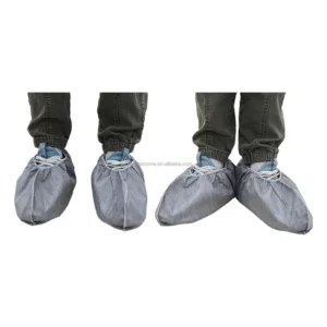 High Quality Cost Effective Premium Service Disposable Gray Non woven Medical Grade Non Sterile Shoe Covers Dustproof Waterproof