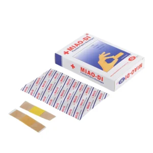 High Quality Custom Printed Adhesive Wound Plaster Band Aid Cartoon Pe Band Aid Protective Waterproof Band Aids Black for Sale