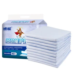High Quality Custom Quick Dry Ultra Absorbent Underpads Disposable Pad Incontinence Waterproof Underpad Bed Sheet