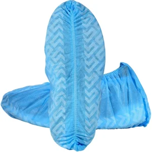High Quality Disposable Anti Dust Non Skid Waterproof Plastic Shoe Cover Medical Grade Cap & Cover