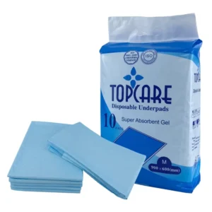 High Quality Disposable Hospital Bed Pads 60*90 Adult Nursing Underpad Incontinence PE Film Printed Features for Elderly