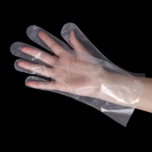 High Quality Disposable Plastic Gloves 100PCS Bag Food Grade Waterproof Dustproof Safety Gloves