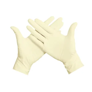 High Quality Disposable Powdered or Powder Free Latex Examination Gloves