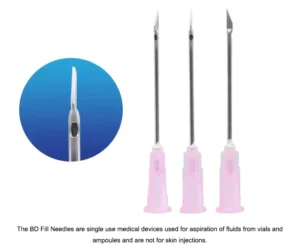 High Quality Disposable Sterile Medical & Veterinary ADMIX NEEDLE 18G*40mm Nokor Filter Needle for Facial Beauty Fillers