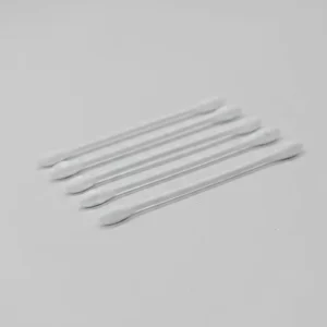 High Quality Double Head Cotton Swabs with Paper Stick for Ear Care
