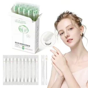 High Quality Double Head Makeup Swabs Eye Cleaning Remover Cotton Bud Makeup Remover Liquid Filled Cotton Swab