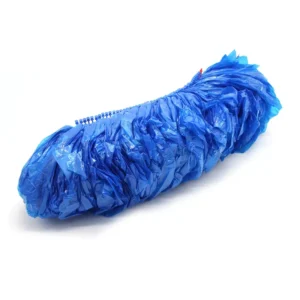 High Quality Eco Friendly Blue Disposable Plastic Shoe Covers Simple Style for Shoe Cover Dispenser to Use