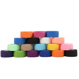 High Quality Elastic Self adhesive Cohesive Bandage 2.5cm for Finger and Body Care