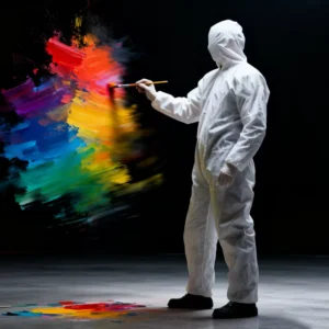 High Quality Medical Protection Coverall Clothing Suit With Shoe Disposable Protection Ppe Coverall