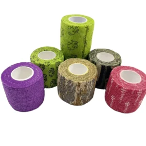 High Quality Medical Supply Non Woven Cotton Self Adhesive Elastic Cohesive Bandage