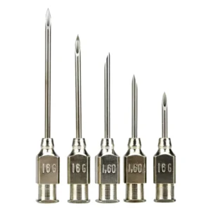 High Quality Multi Sized Copper Hub Stainless Steel Veterinary Needle for Injection on Sale