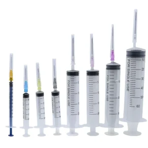High Quality Multi Sizes 1ml 2ml 5ml 10ml 20ml 30ml 50ml Veterinary Plastic Disposable Syringe Sterile Injection Needle