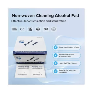 High Quality Multi purpose Disposable Non woven Cleaning Sterile Alcohol Clean Pad