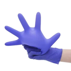 High Quality Nitrile Gloves Disposable Guantes Nitrilo Negro Purple Dental Nitrile Gloves OEM Service Black Nitrile Gloves