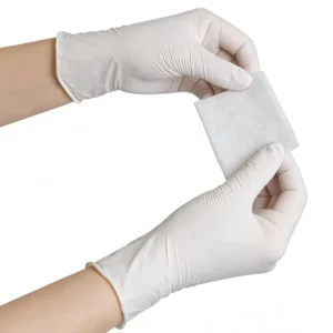 High Quality Nitrile Gloves Health Examination Waterproof Non slip Disposable White Powder Free 4mil Nitrile Gloves for Medical