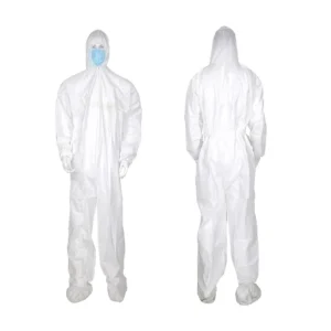 High Quality Overall Work Wear Chemical Protective Safety Suit Disposable Protective Clothing Industrial Custom Logo