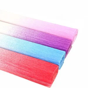 High Quality Pearly Colored Crepe Paper Rolls Floral Handicrafts Paper