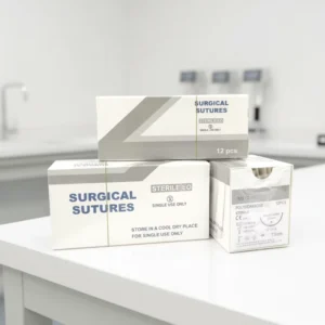 High Quality PetCare Veterinary Disposable Sutures Dog Medical PDO Polydioxanone Sterile Absorbable Surgical Suture Thread