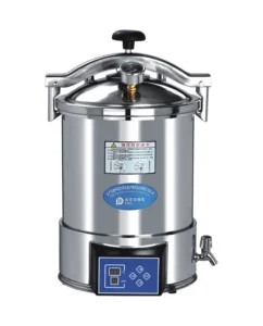 High Quality Portable Autoclave Steam Steriliser 18L 24L 30L Anesthesia Properties for Laboratory Veterinary Monitoring Devices