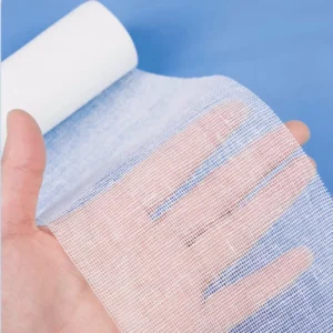 High Quality Production Line Medical Cotton Selvage Gauze Bandage Roll