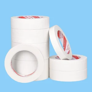 High Quality Rubber Adhesive Crepe Paper Tape Painting Masking Paper Roll for Car Painting
