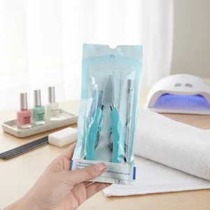 High Quality Self Sealing Sterile Pouch PE Material Multi Purpose Package Use for Nail Tools