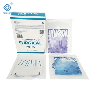 High Quality Surgical Neuro Pad Codman Radiopaque Cottonoid Surgical Patties and Strips Sterile Cotton Hemostatic Sheet