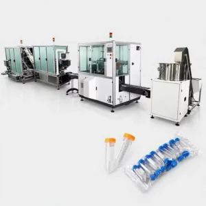 High Quality Turnkey Medical Vacuum Blood Test Tube Production Line Centrifuge Tube Automatic Assembly Packing Machine