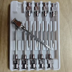 High Quality Veterinary Hypodermic Needle 7G 9G 12G 14G 16G Reusable Stainless Steel for Diagnosis & Injection