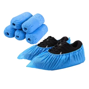 High Quality Waterproof Disposable Blue Non Woven Shoe Covers Hospital Medical Non woven Shoe Cover