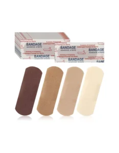 High Quality Waterproof Elastic Fabric Band Aids Customizable Size Factory Direct Sale at Low Price Manufactured by Experts