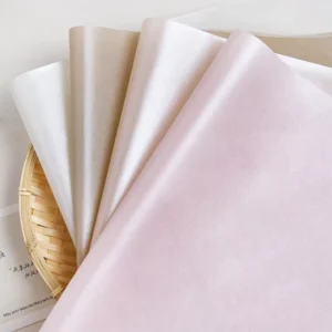 High Quality Waterproof Pearlescent Crepe Paper Gift Flower Bouquet Wrapping Glitter Colorful DIY Floral Packaging Tissue Paper