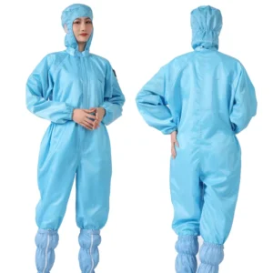 High Quality and Comfortable Cleanroom Clothes Sterile ESD Coverall Antistatic Suit ESD Jumpsuit